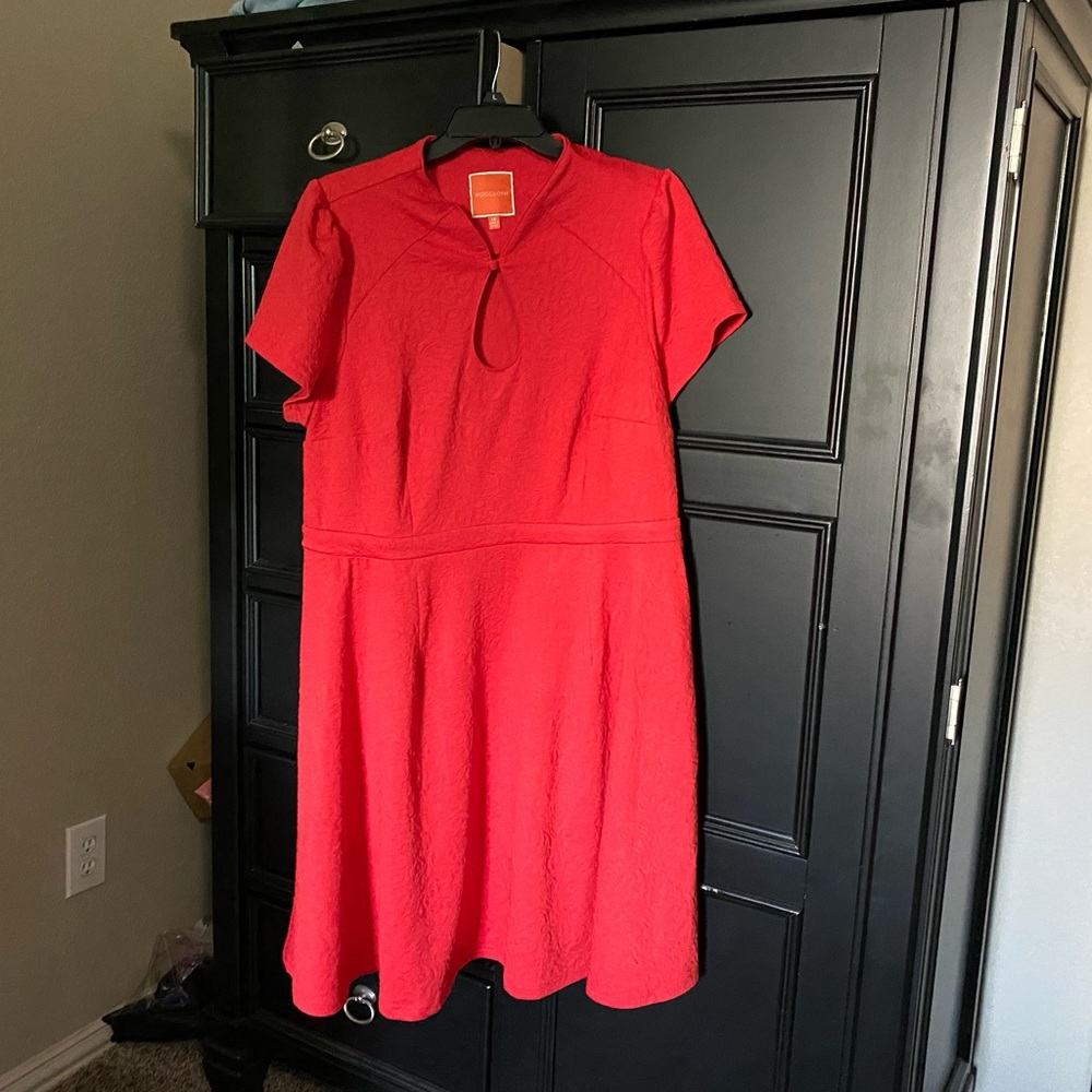 Red ModCloth dress - Picture 4 of 5